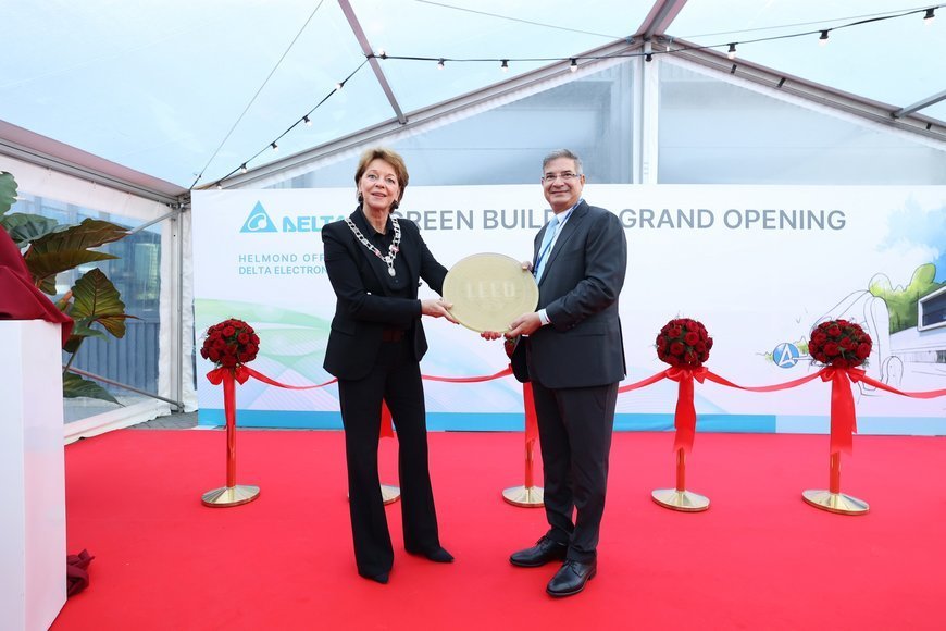 Delta errichtet mit seinen Smart Green Solutions sein neuestes LEED Gold-zertifiziertes grünes Gebäude auf dem Automotive Campus in Helmond